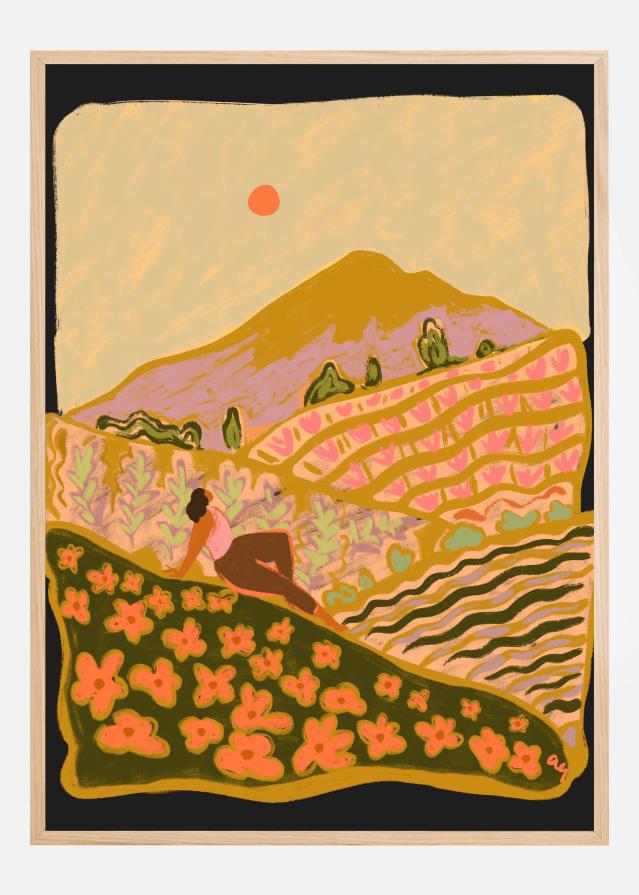 Field Of Flowers Plakat