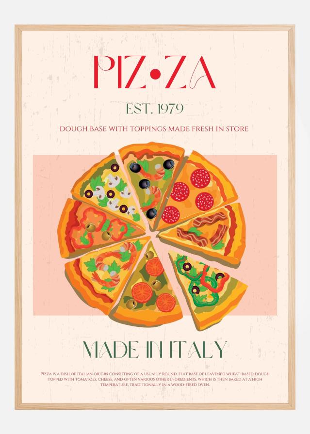 Pizza Plakat