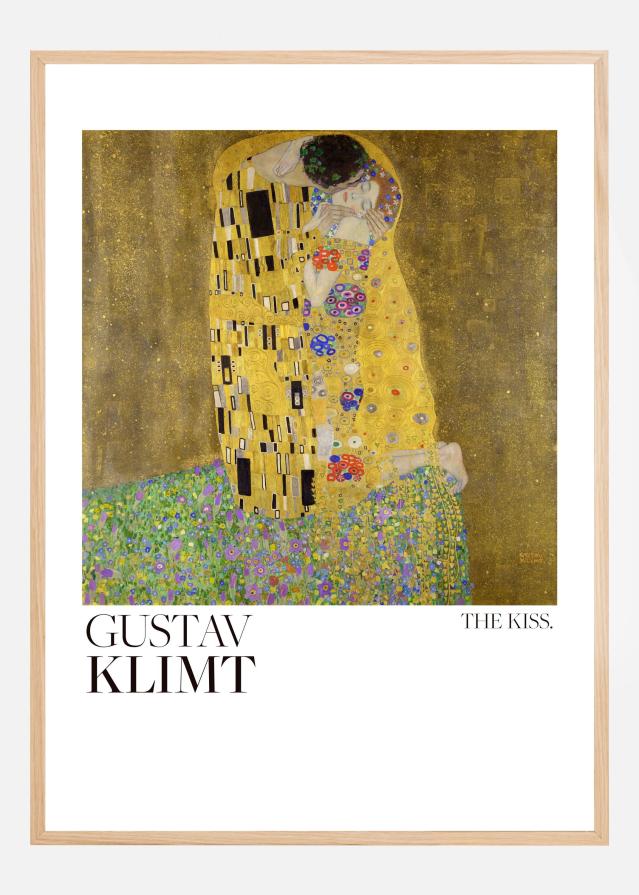The Kiss (1907a1908) Plakat