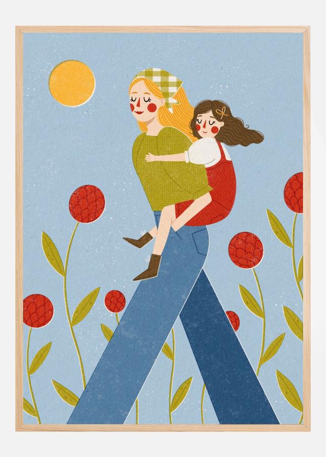 Piggy Back Plakat