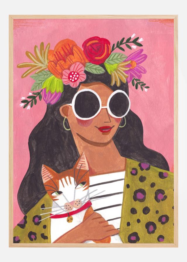 Cat Lady Plakat