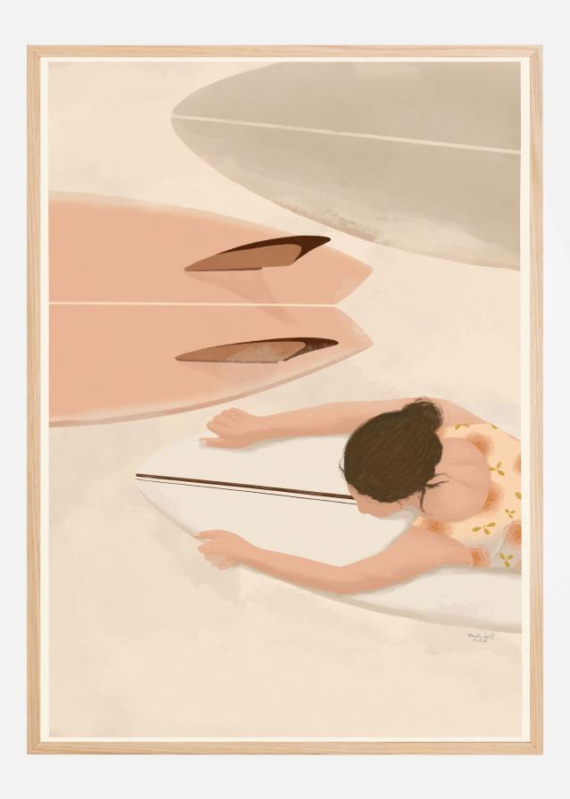 Summer beach Plakat
