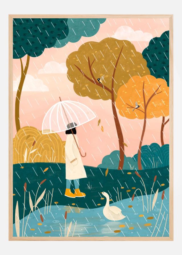 Autumn Walk Plakat