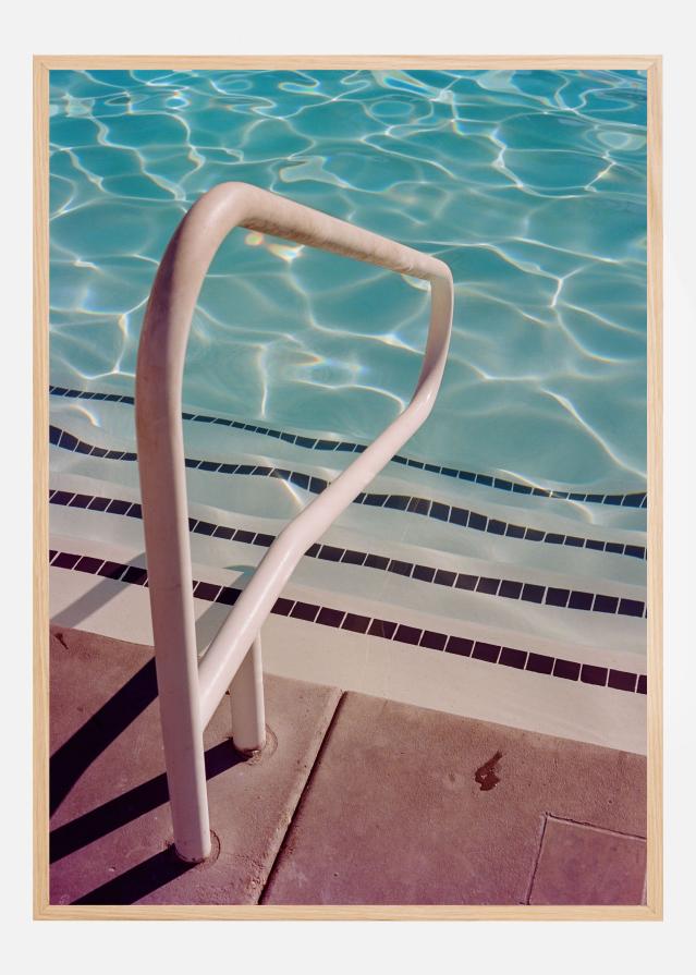 Palm Springs Pool Day Plakat