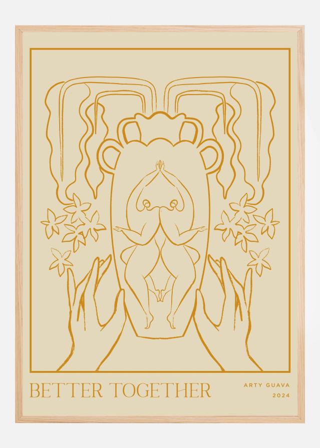 Vessel Collection : Better Together (LineArt) Plakat