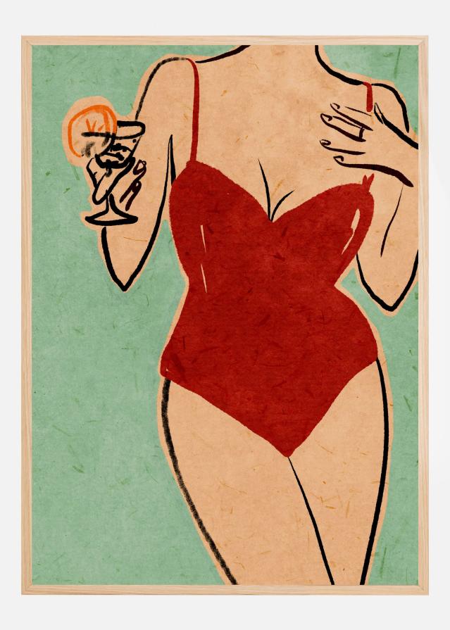 Beach Girl Plakat