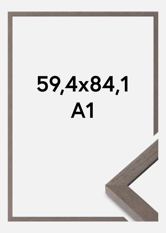Ramme Hermes Akrylglas Grå 59,4x84,1 cm (A1)
