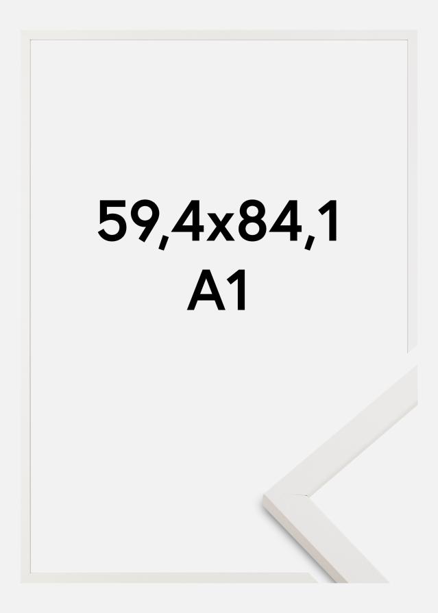 Ramme Trendy Akrylglas Hvid 59,4x84,1 cm (A1)