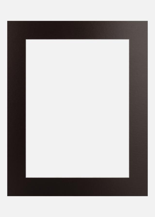 Passepartout Oil-Rubbed Bronze Metal (Hvid kerne) 15x20 cm (9x14)