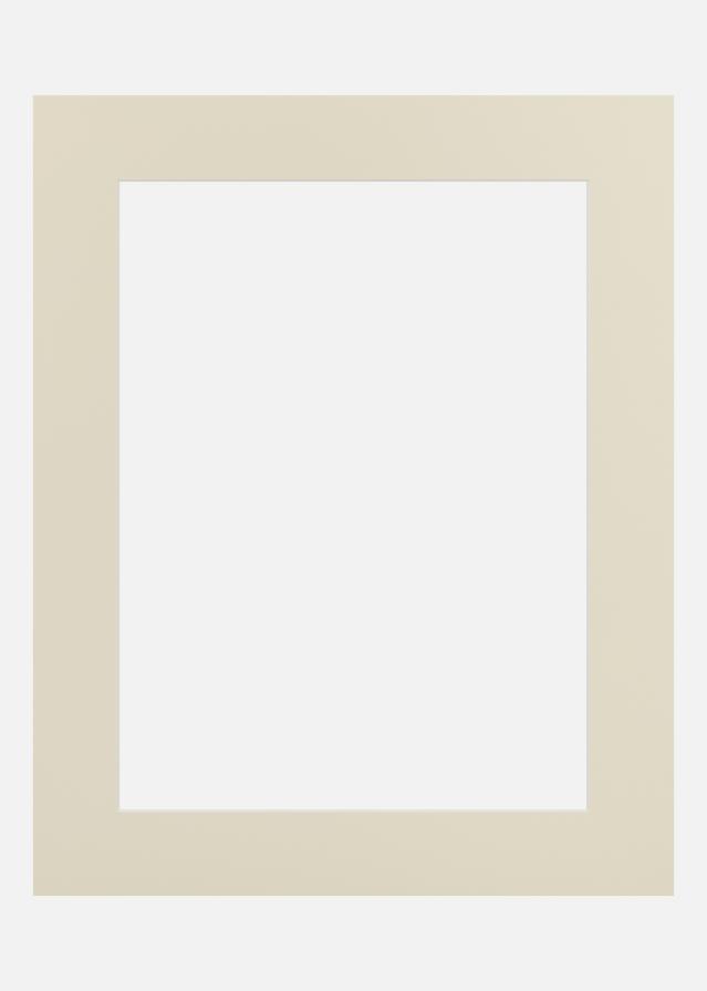 Passepartout Half & Half (Hvid kerne) 50x70 cm (41x58,4 - A2)