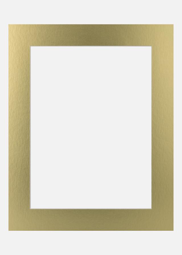 Passepartout Sun Metal (Hvid kerne) 40x50 cm (29x39)