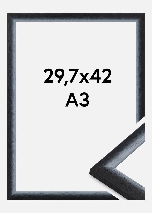 Ramme Cornwall Akrylglas Sort 29.7x42 cm (A3)