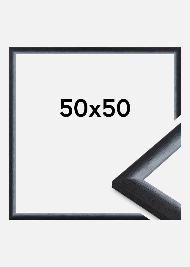 Ramme Cornwall Akrylglas Sort 50x50 cm