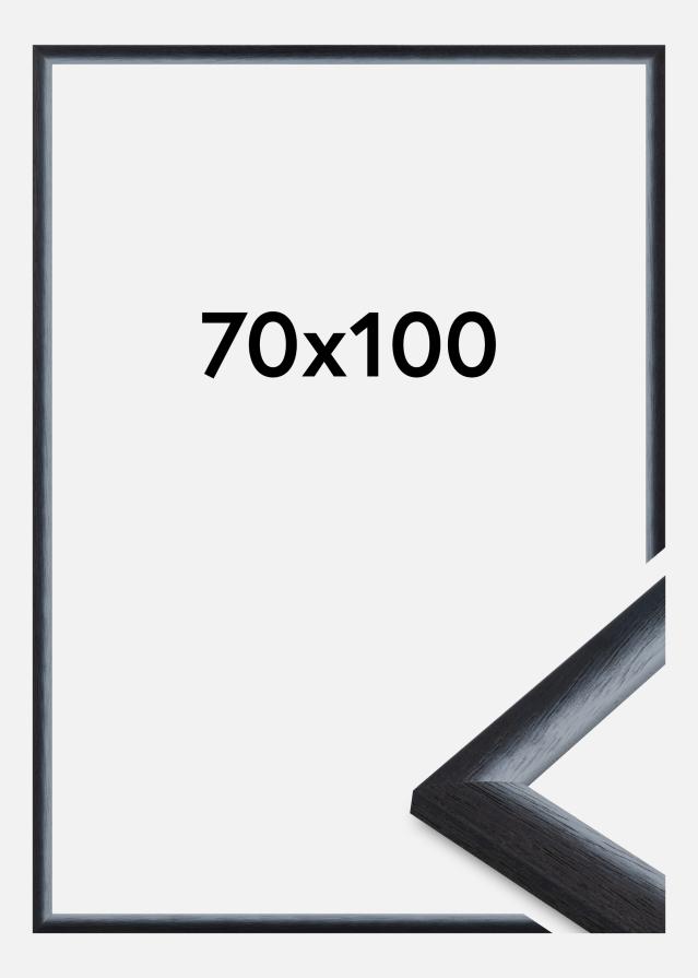 Ramme Cornwall Akrylglas Sort 70x100 cm