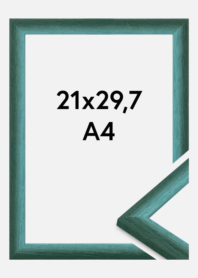 Ramme Cornwall Akrylglas Mørkegrøn 21x29,7 cm (A4)