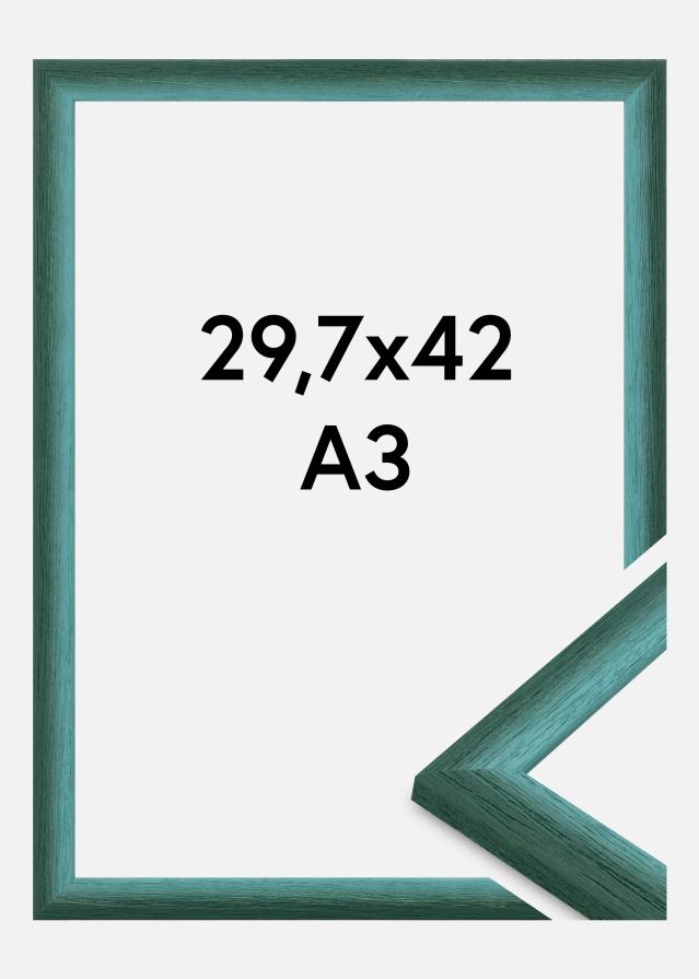 Ramme Cornwall Akrylglas Mørkegrøn 29,7x42 cm (A3)