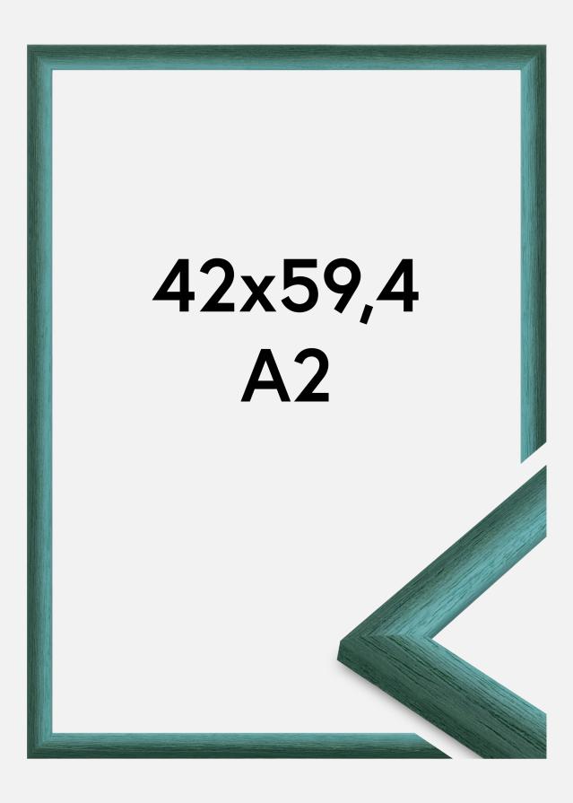 Ramme Cornwall Akrylglas Mørkegrøn 42x59,4 cm (A2)