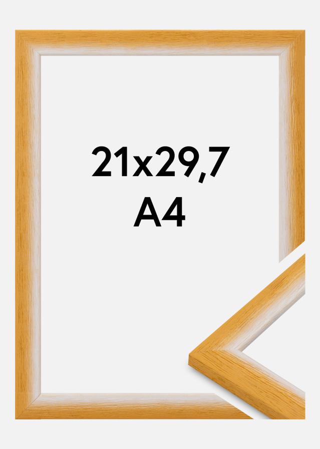 Ramme Cornwall Akrylglas Guld 21x29,7 cm (A4)