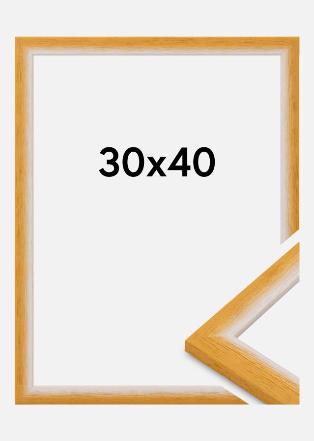 Ramme Cornwall Akrylglas Guld 30x40 cm