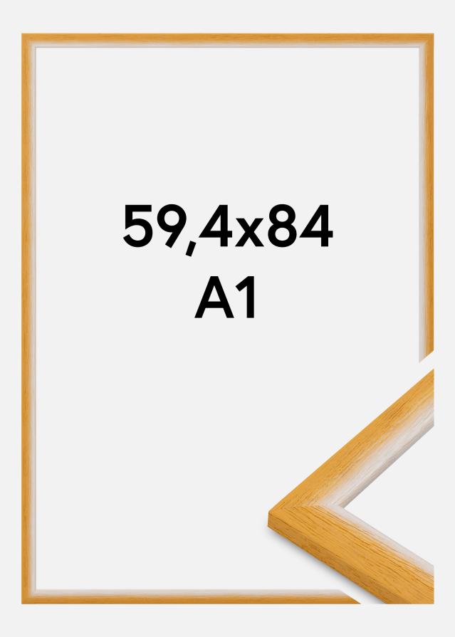 Ramme Cornwall Akrylglas Guld 59,4x84 cm (A1)