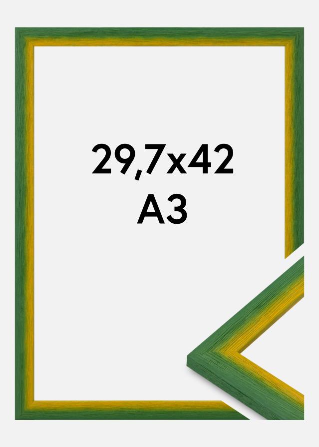Ramme Cornwall Akrylglas Grøn 29,7x42 cm (A3)