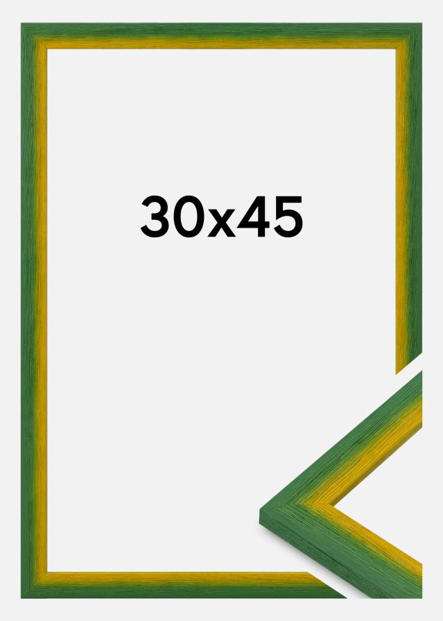 Ramme Cornwall Akrylglas Grøn 30x45 cm