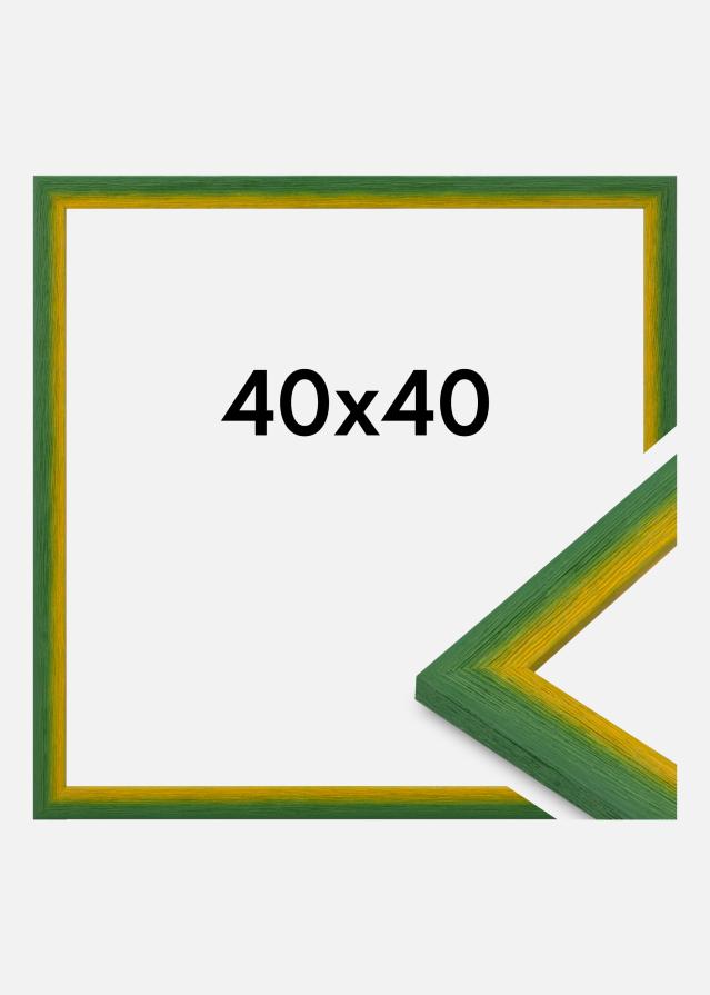 Ramme Cornwall Akrylglas Grøn 40x40 cm