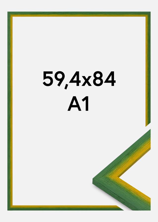 Ramme Cornwall Akrylglas Grøn 59,4x84 cm (A1)