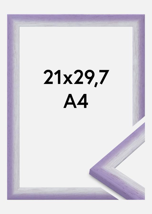 Ramme Cornwall Akrylglas Lyslilla 21x29,7 cm (A4)