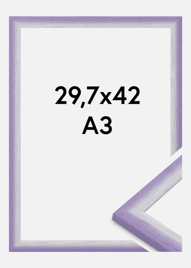 Ramme Cornwall Akrylglas Lyse-lilla 29,7x42 cm (A3)