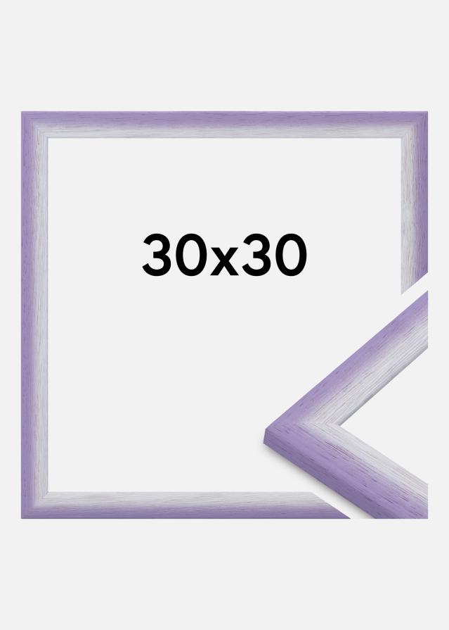 Ramme Cornwall Akrylglas Lyse lilla 30x30 cm