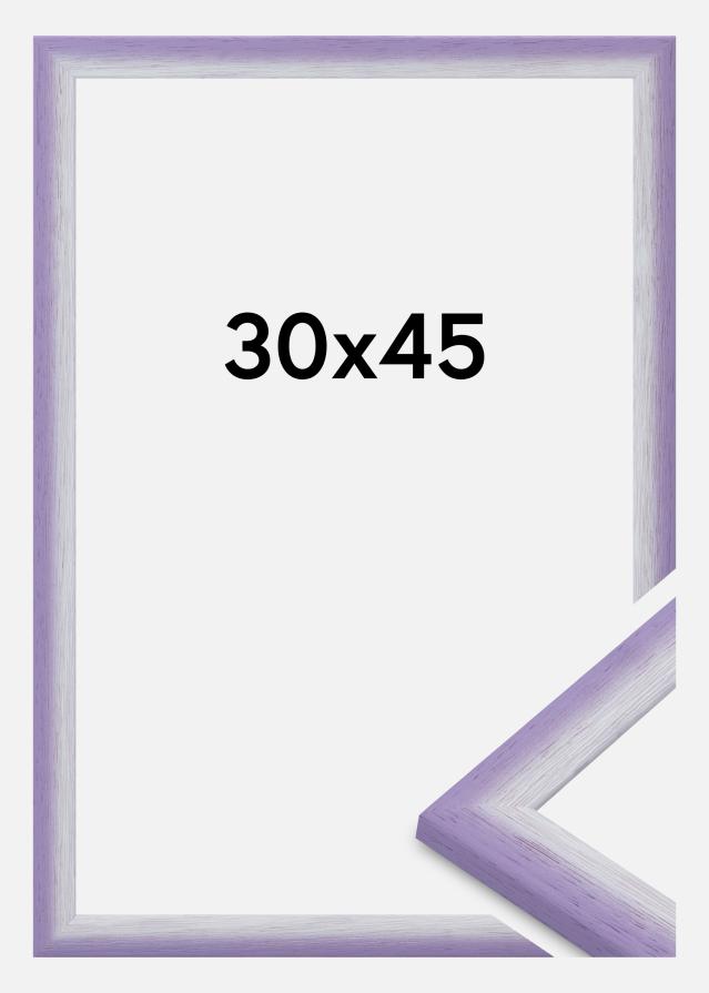 Ramme Cornwall Akrylglas Lyselilla 30x45 cm