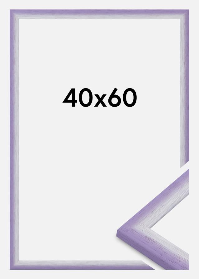 Ramme Cornwall Akrylglas Lyselilla 40x60 cm