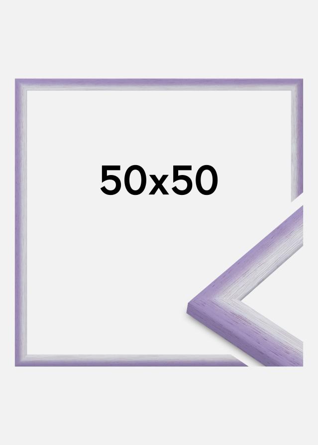 Ramme Cornwall Akrylglas Lyslilla 50x50 cm