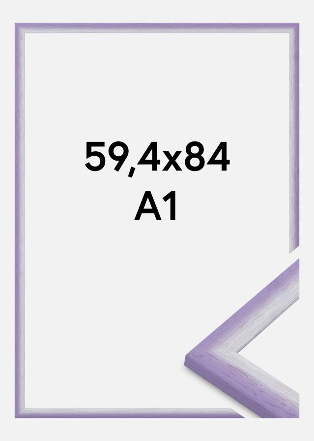 Ramme Cornwall Akrylglas Lyslilla 59,4x84 cm (A1)