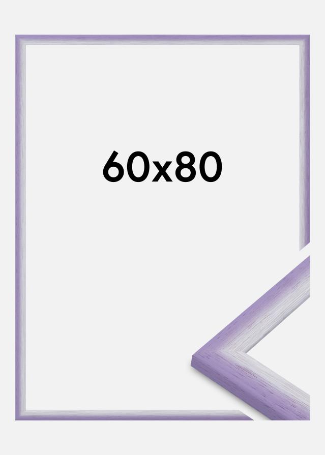 Ramme Cornwall Akrylglas Lyselilla 60x80 cm