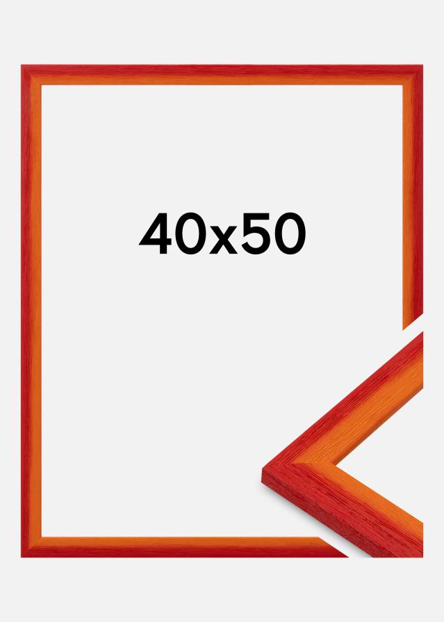 Ramme Cornwall Akrylglas Rød 40x50 cm