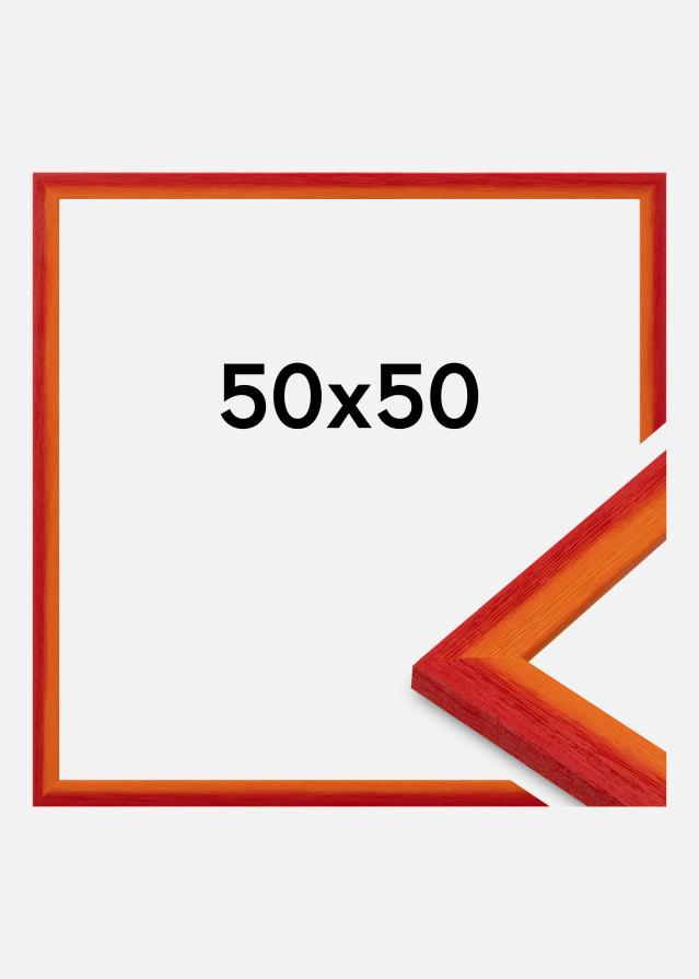 Ramme Cornwall Akrylglas Rød 50x50 cm