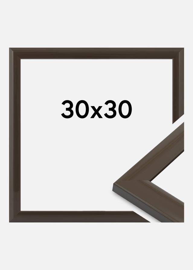 Ramme Dorset Akrylglas Mørkegrå 30x30 cm