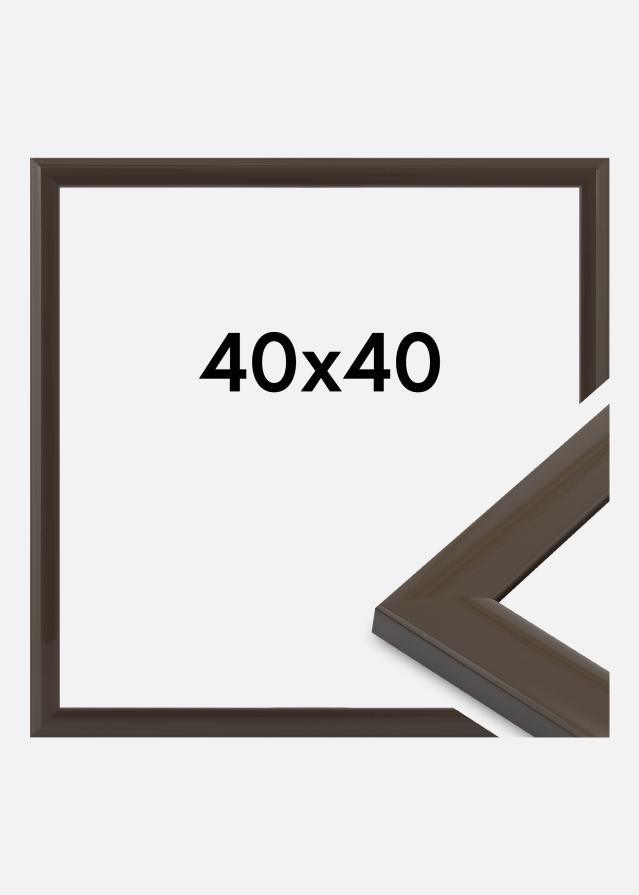 Ramme Dorset Akrylglas Mørkegrå 40x40 cm