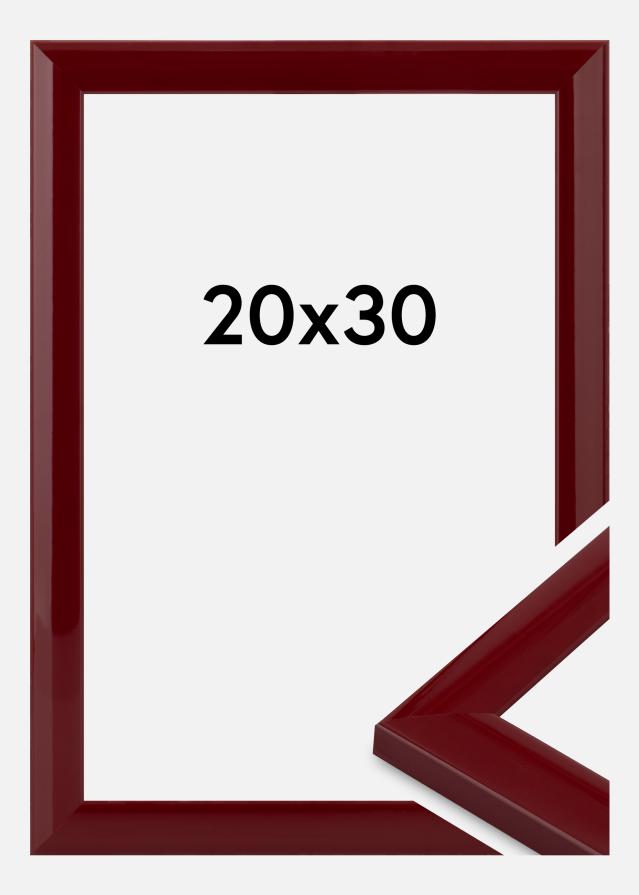 Ramme Dorset Akrylglas Mørkerød 20x30 cm