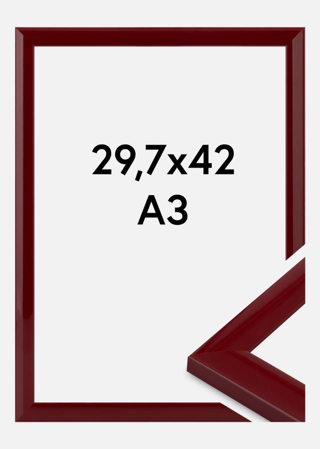 Ramme Dorset Akrylglas Mørkerød 29,7x42 cm (A3)