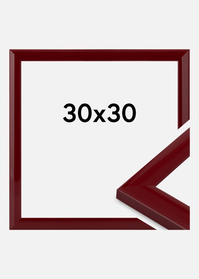 Ramme Dorset Akrylglas Mørkerød 30x30 cm