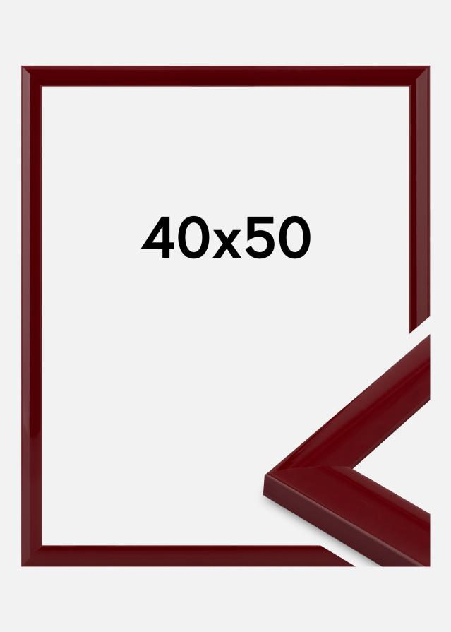 Ramme Dorset Akrylglas Mørkerød 40x50 cm