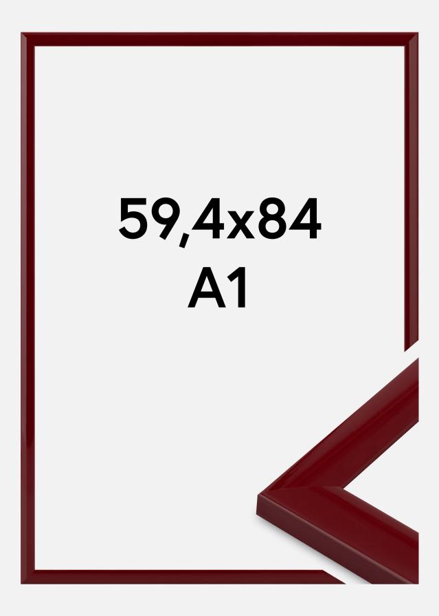 Ramme Dorset Akrylglas Mørkerød 59,4x84 cm (A1)