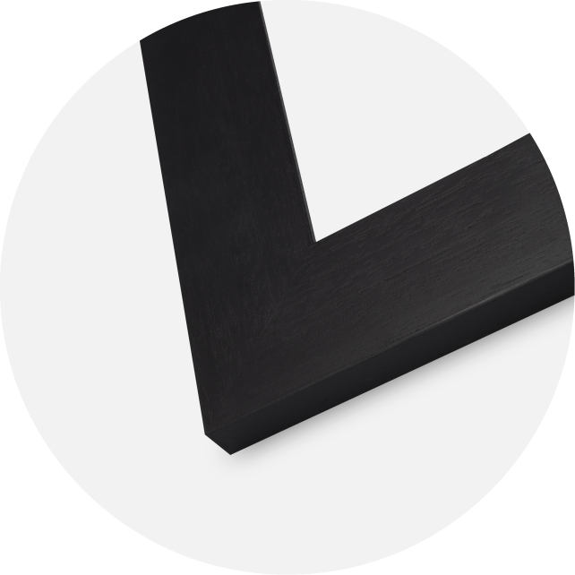 Ramme Dover Akrylglas Sort 60x80 cm