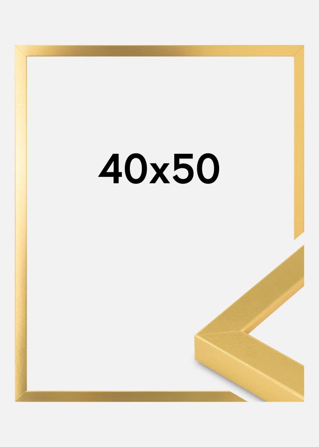 Billedramme Guld Bred 40 x 50 cm