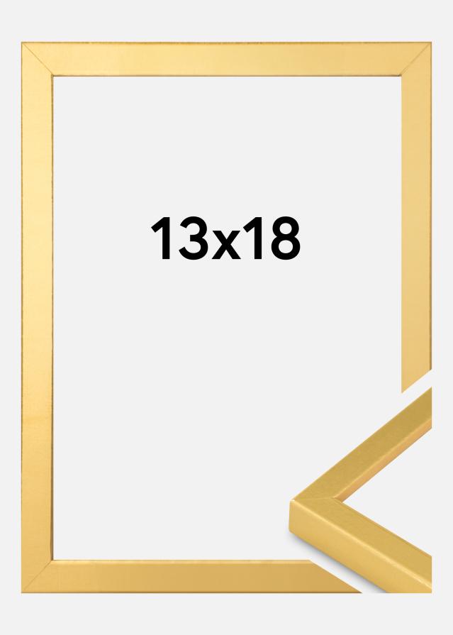 Billedramme Guld Smal 13 x 18 cm