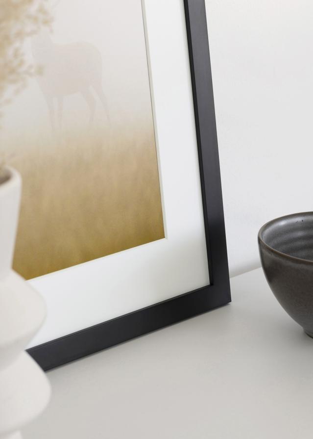 Ramme Jämtland Akrylglas Sort 27x27 inches (68,58x68,58 cm)
