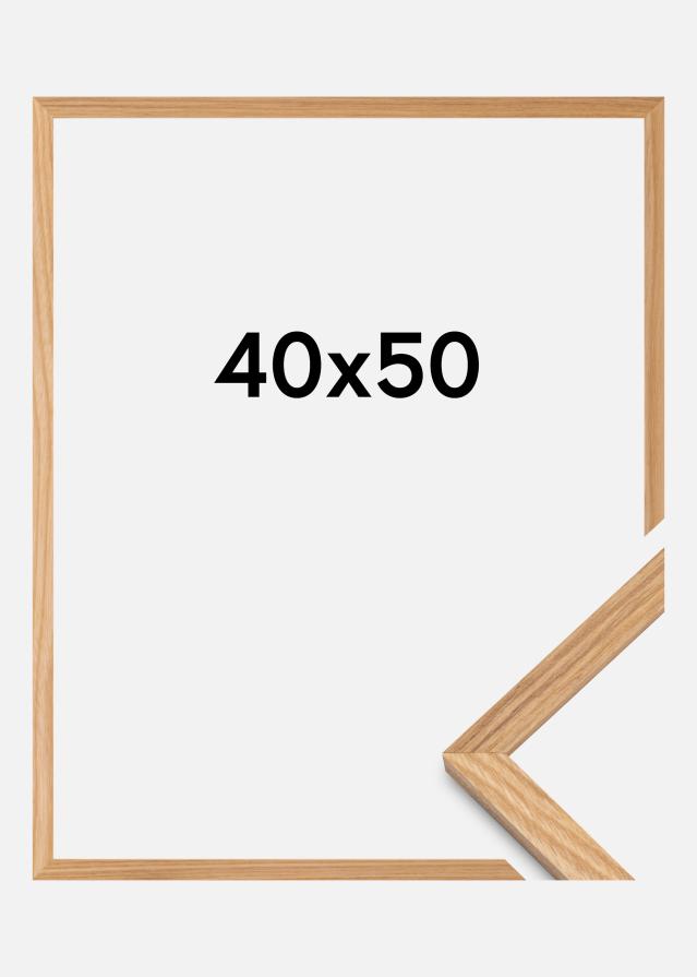 Ramme Massiv Eg Akrylglas 40x50 cm